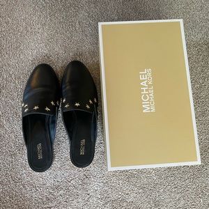 Michael Kors Black Mules